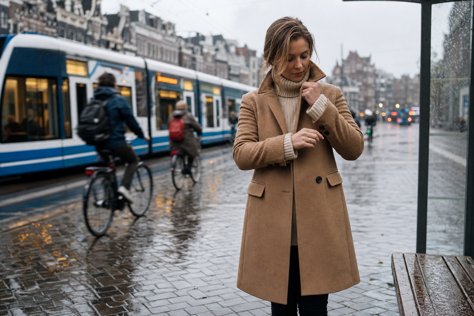 Verschillende dames manteljassen voor wisselvallig weer