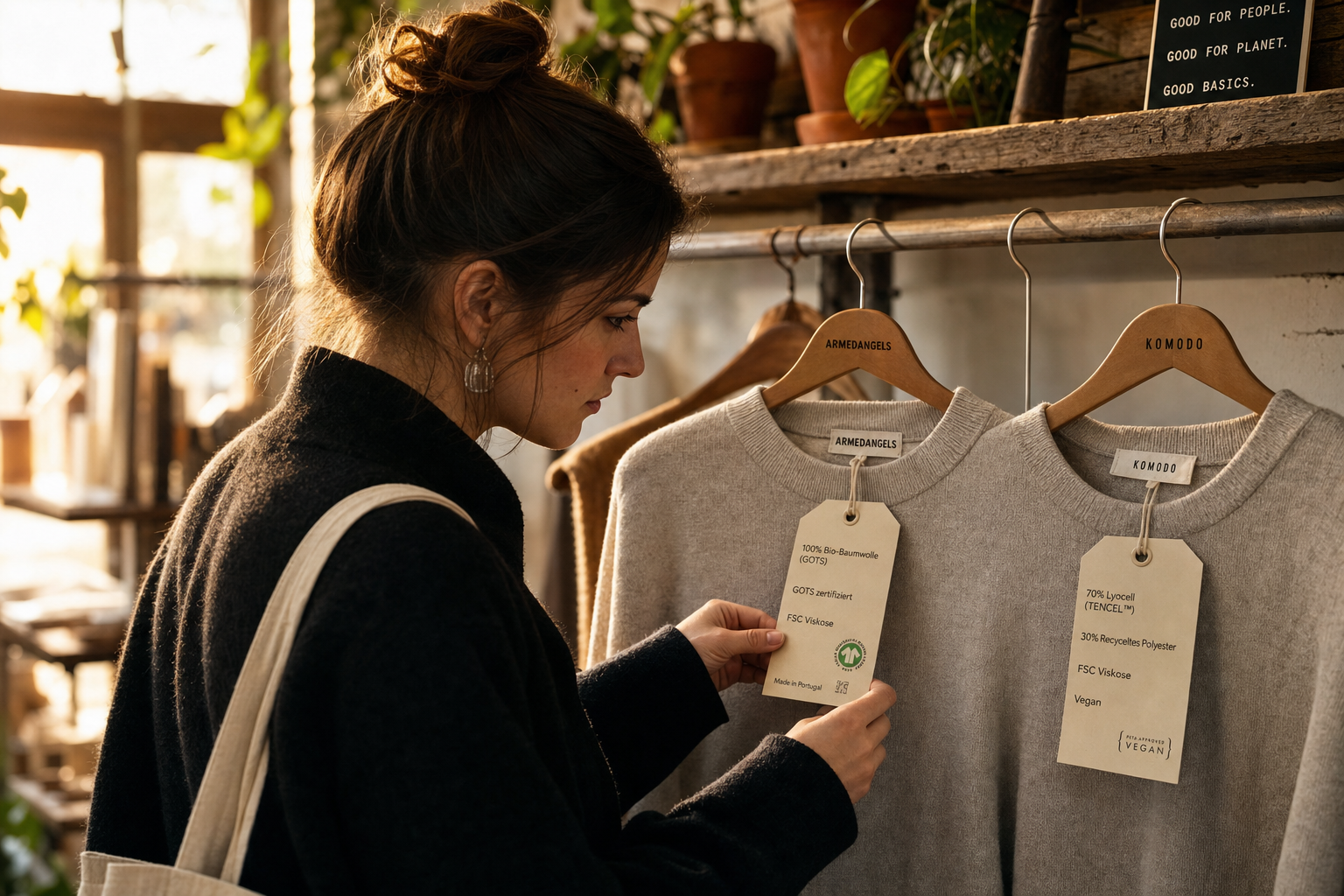 Vergelijking duurzame materialen fairfashion